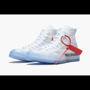 Clear Converse x Nike Rare high tops